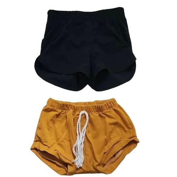 All In Motion Bizzy Beans Girls Size 4 Set of 2 Shorts Bundle - Picture 1 of 4